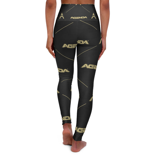 High Waisted Yoga Leggings (AOP)