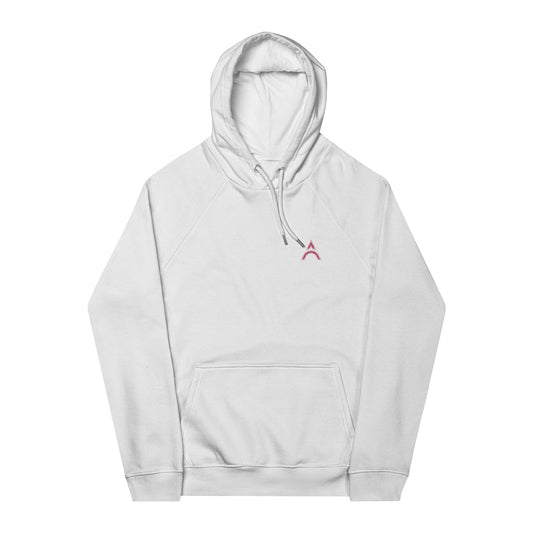 Eco-Friendly Unisex Hoodie with Minimalist Embroidery
