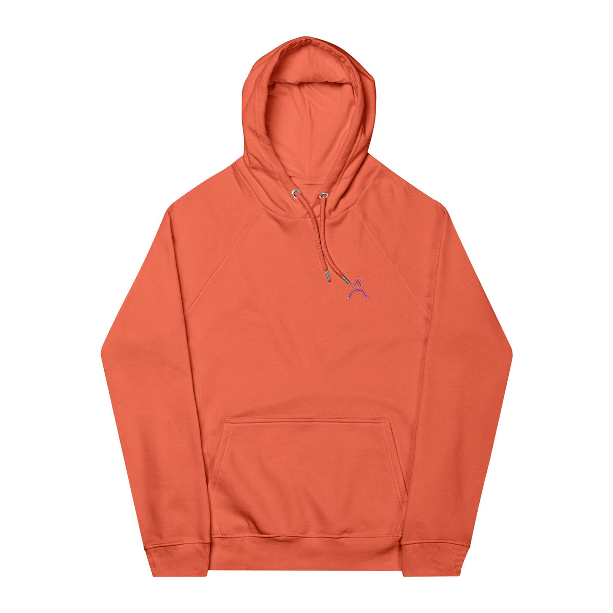 Eco-Friendly Unisex Hoodie with Minimalist Embroidery