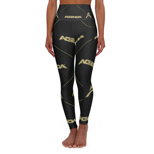 High Waisted Yoga Leggings (AOP)