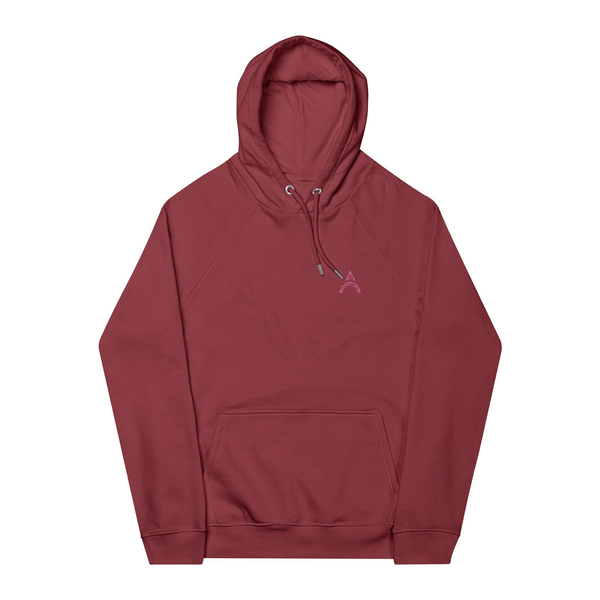 Eco-Friendly Unisex Hoodie with Minimalist Embroidery