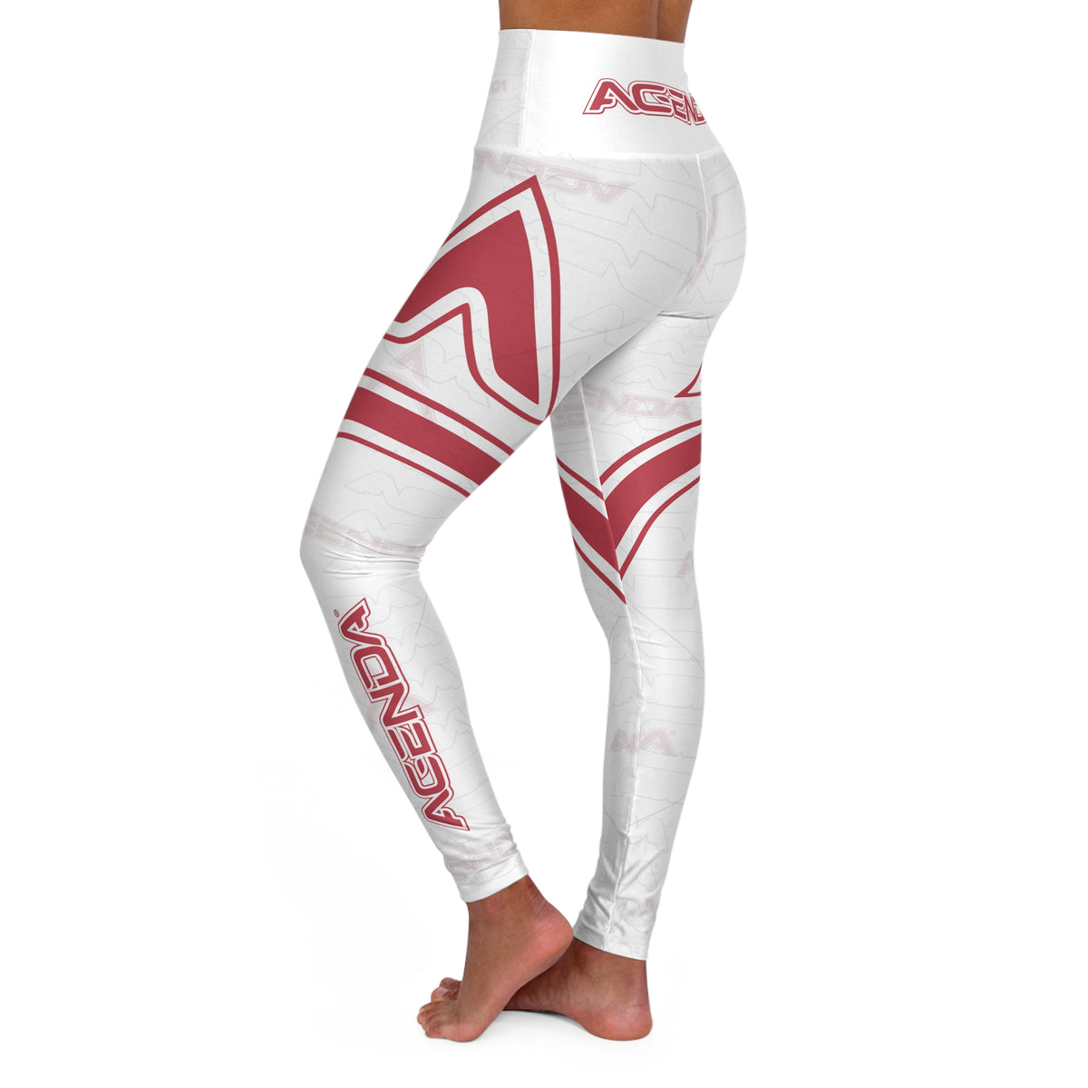 High Waisted Yoga Leggings (AOP)