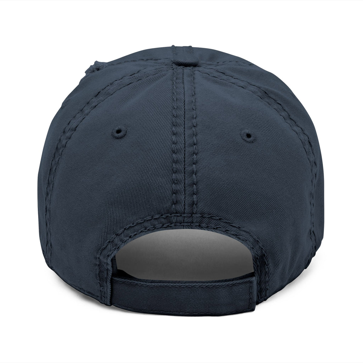 Distressed Dad Hat with AGCENDA Embroidery - Casual Everyday Cap