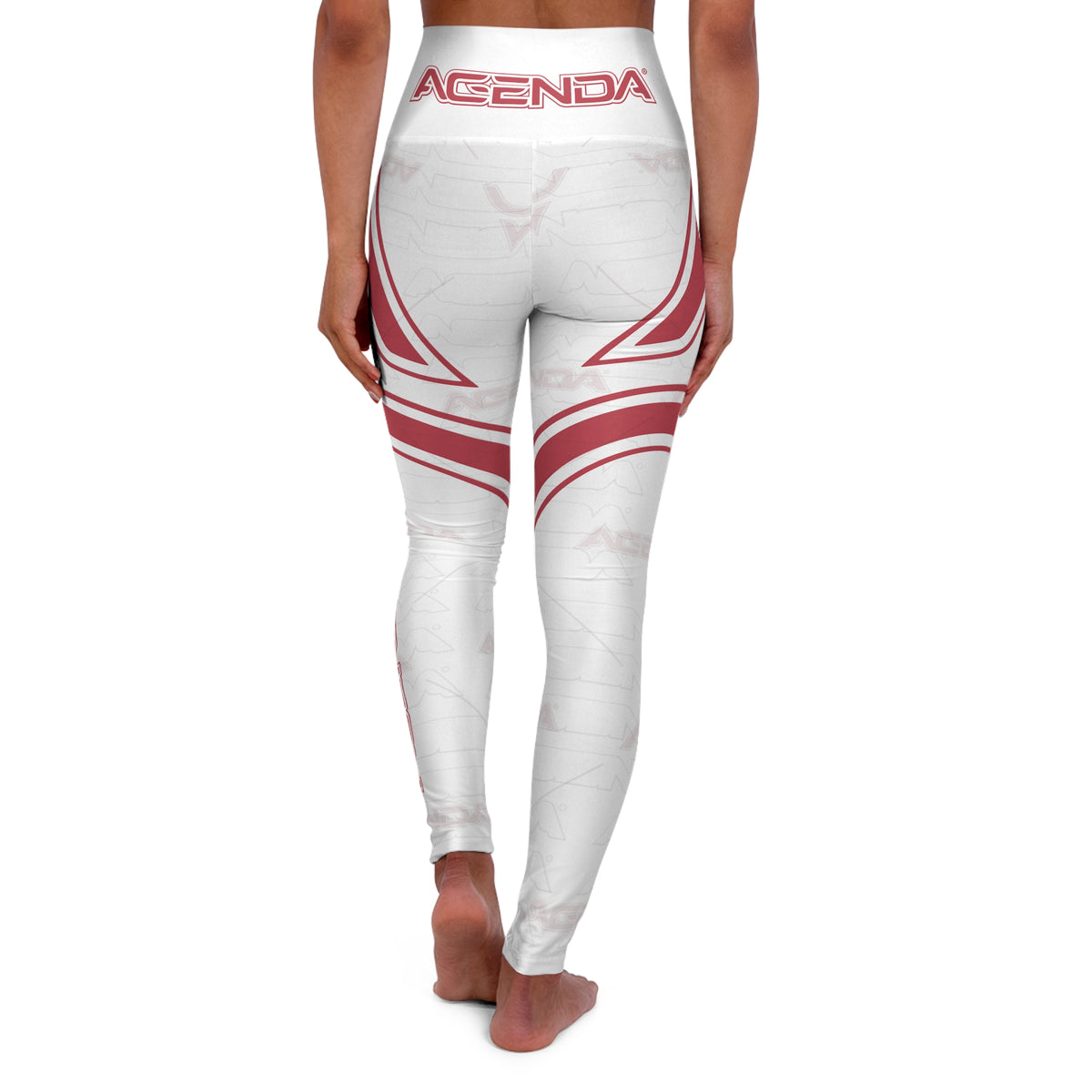 High Waisted Yoga Leggings (AOP)