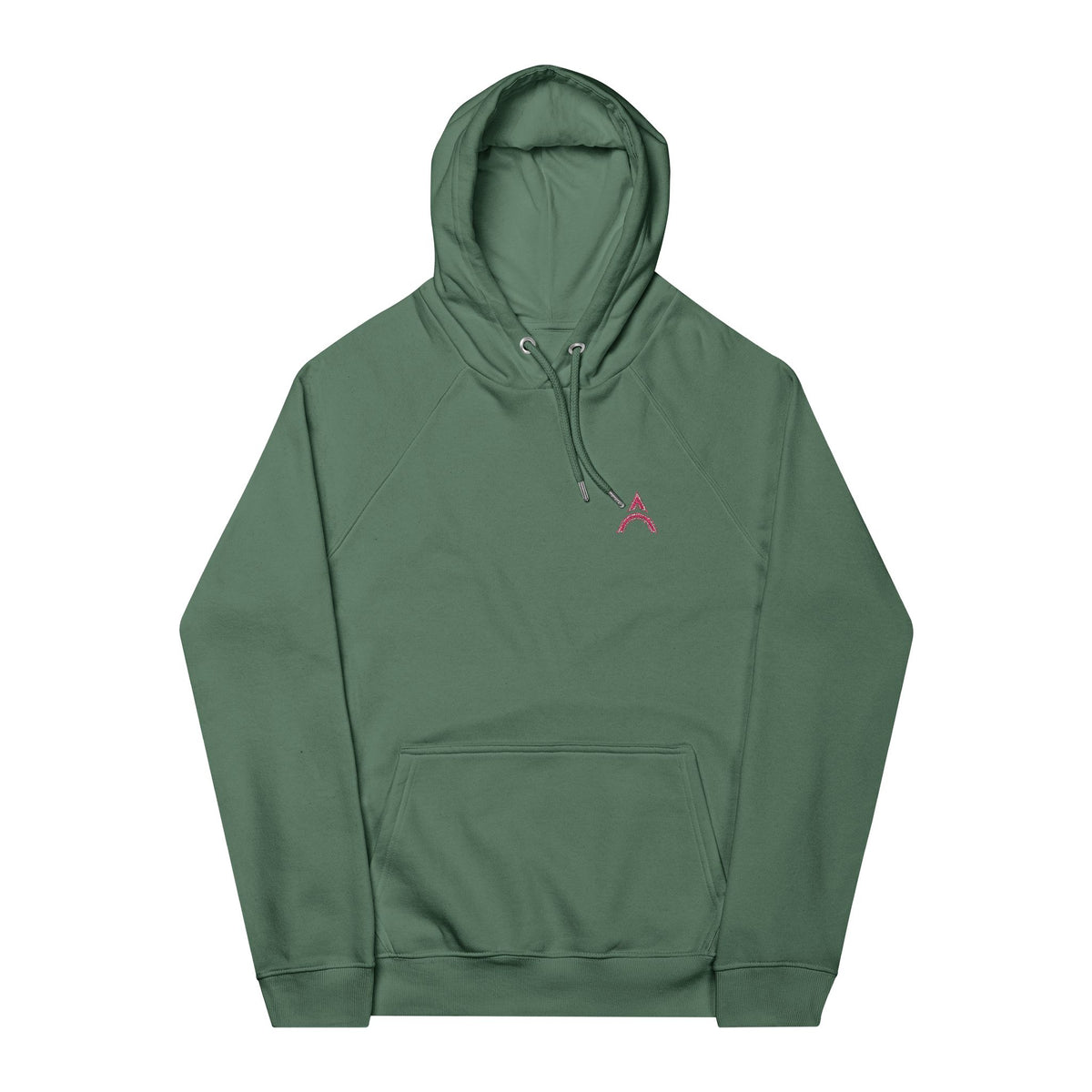 Eco-Friendly Unisex Hoodie with Minimalist Embroidery